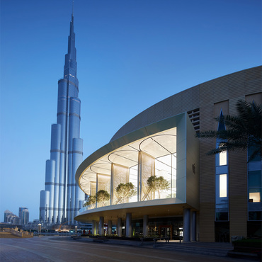 Armani balconies at Burj Khalifa